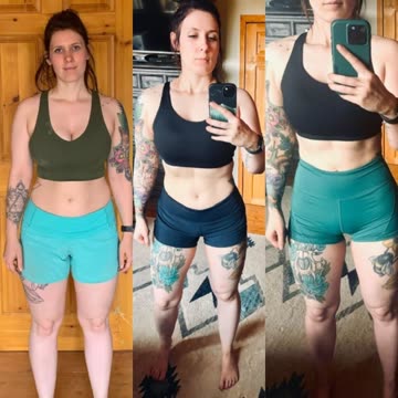 Client before and after