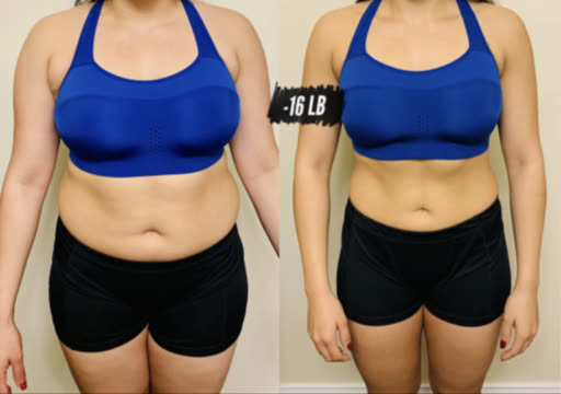 Client before and after