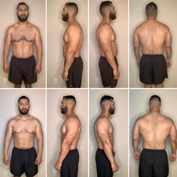Client before and after
