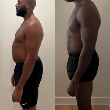 Client before and after