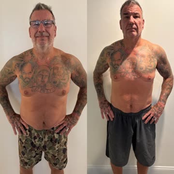 Client before and after