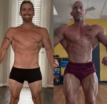 Client before and after